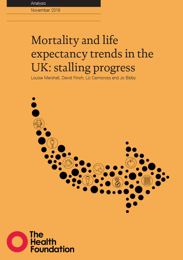 Front cover of Mortality and life expectancy trends in the UK