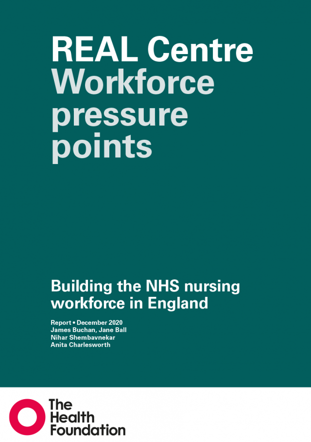Workforce pressure points: building the NHS nursing workforce in England