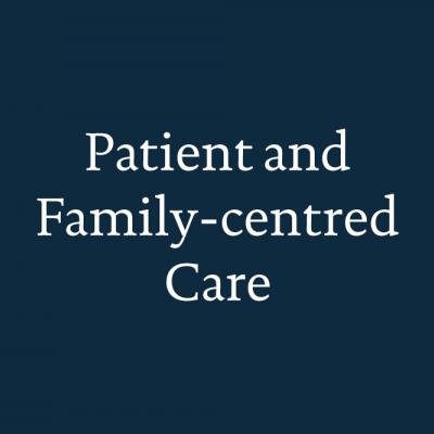 Patient and Family-centred care programme