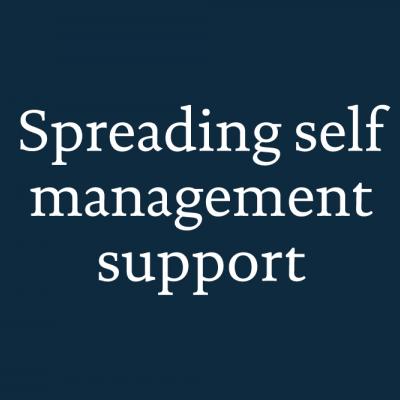 Spreading self management support programme