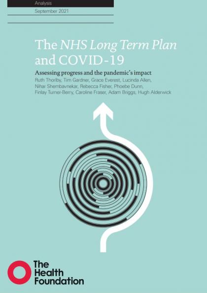 20210909 Long Term Plan and COVID-19 front cover thumbnail